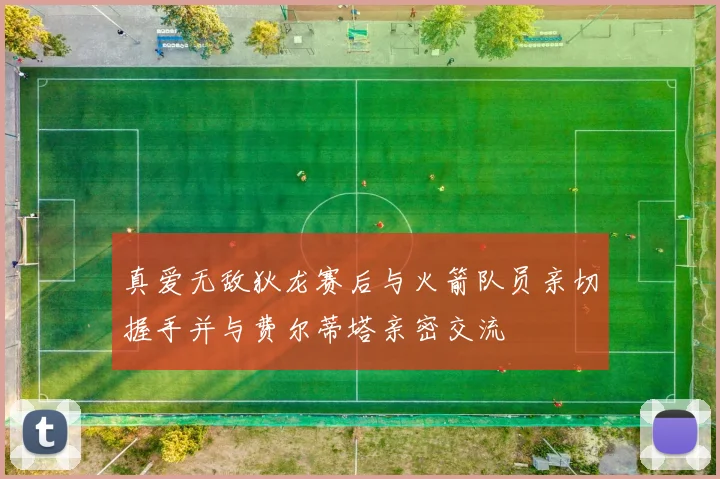 真爱无敌狄龙赛后与火箭队员亲切握手并与费尔蒂塔亲密交流